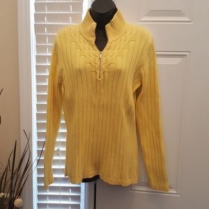 Yellow sweater